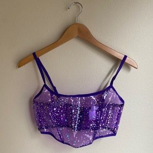Clear Corset Top